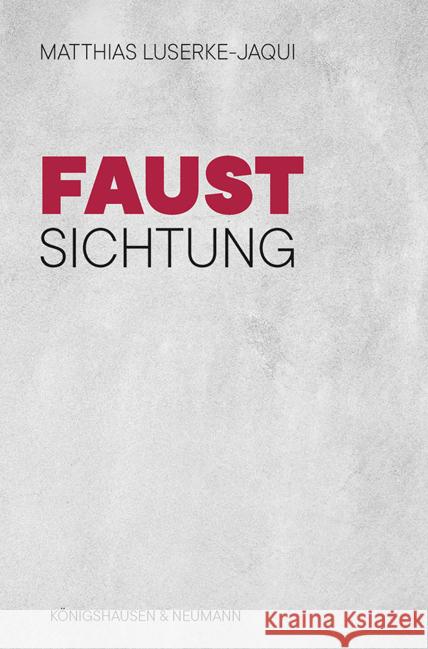 Faust Luserke-Jaqui, Matthias 9783826072604