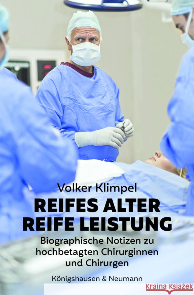 Reifes Alter - Reife Leistung Klimpel, Volker 9783826079962