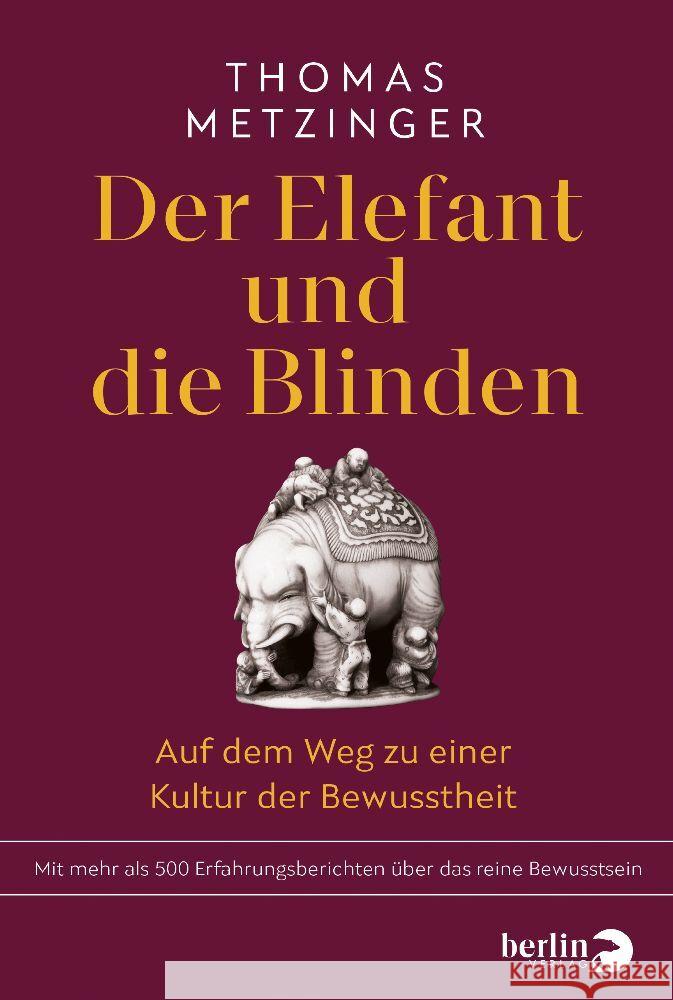 Der Elefant und die Blinden Metzinger, Thomas 9783827014870