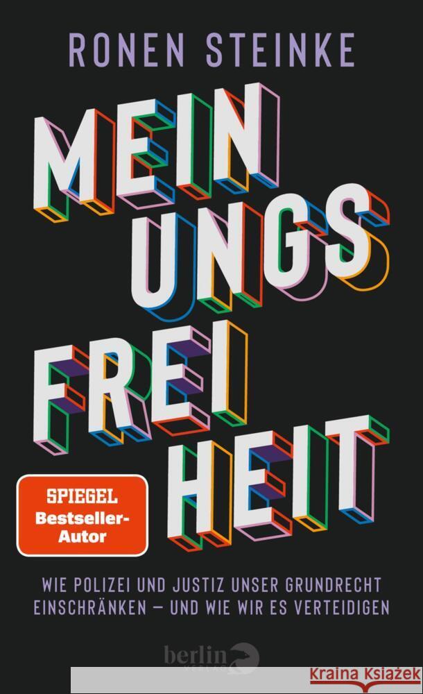 Meinungsfreiheit Steinke, Ronen 9783827015341 Berlin Verlag