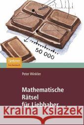 Mathematische Rätsel Für Liebhaber Winkler, Peter 9783827420343