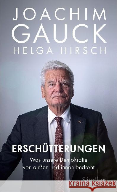 Erschütterungen Gauck, Joachim, Hirsch, Helga 9783827501813