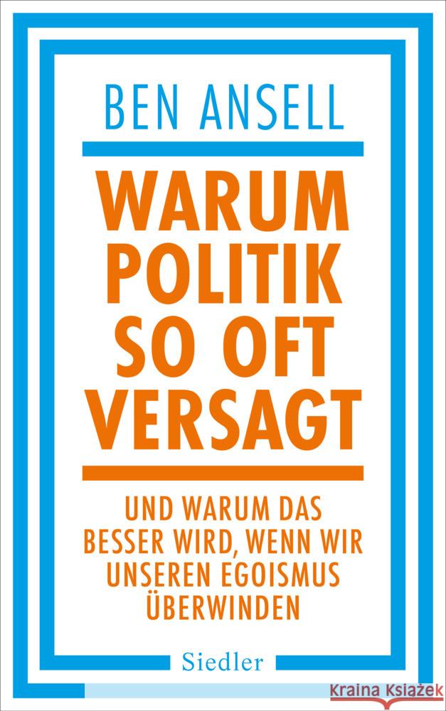 Warum Politik so oft versagt Ansell, Ben 9783827501851