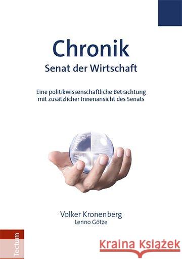 Chronik: Senat Der Wirtschaft Kronenberg, Volker 9783828843479