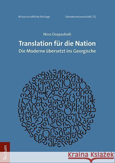 Translation für die Nation Osepashvili, Nino 9783828848023 Tectum-Verlag