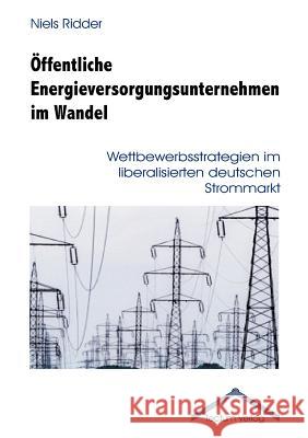 Öffentliche Energieversorgungsunternehmen im Wandel Ridder, Niels 9783828885271