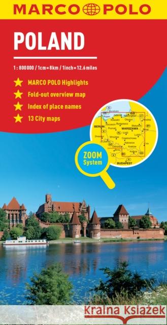 Poland Marco Polo Map Marco Polo 9783829755955 Marco Polo Travel Publishing, Ltd.