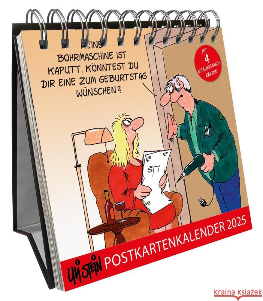 Uli Stein Postkartenkalender 2025 Stein, Uli 9783830321699
