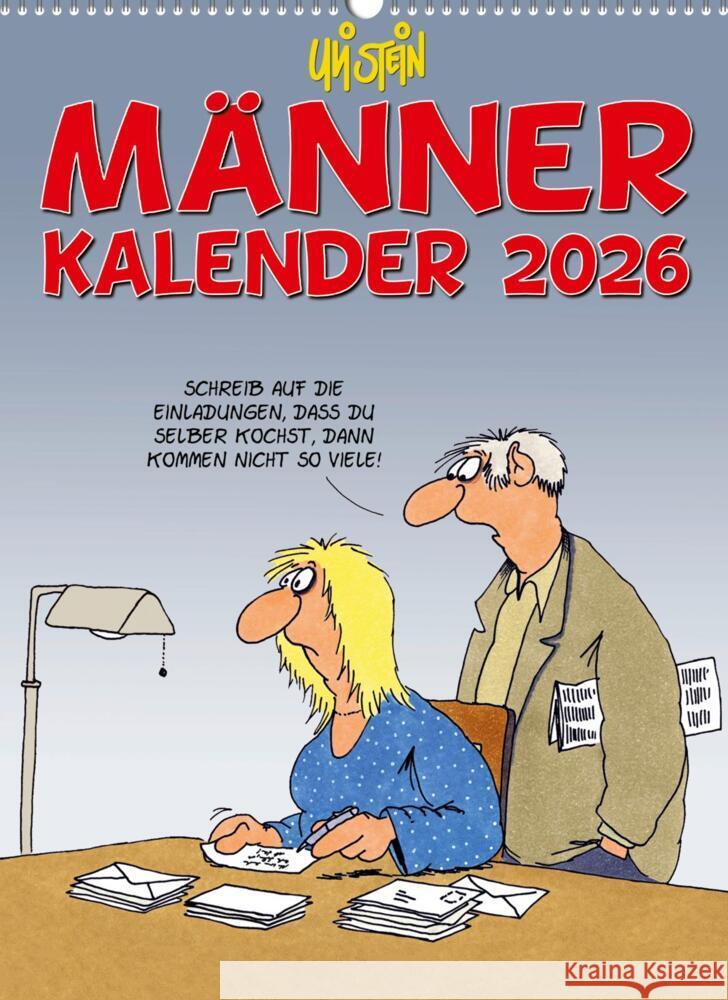 Uli Stein Männer Kalender 2026: Monatskalender für die Wand Stein, Uli 9783830322467