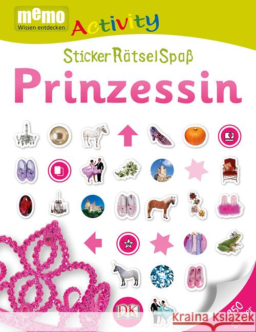 Prinzessin : StickerRätselSpaß  9783831026074 Dorling Kindersley