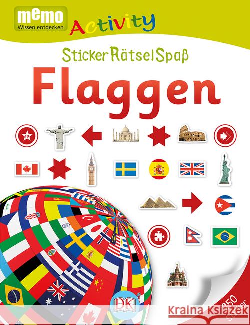 Flaggen : StickerRätselSpaß  9783831027088 Dorling Kindersley