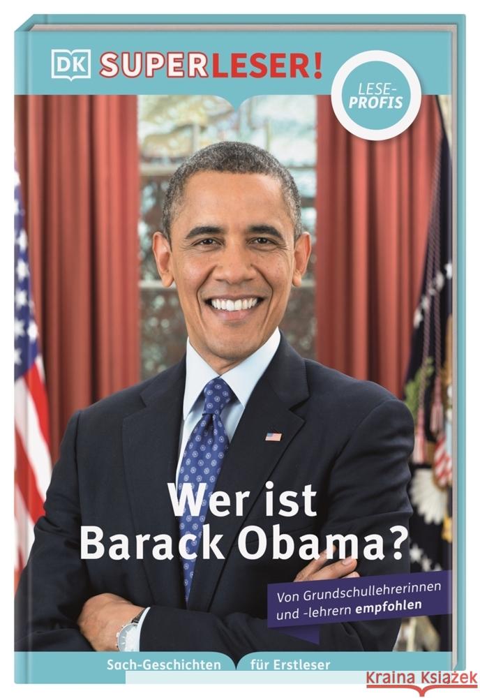 SUPERLESER! Wer ist Barack Obama? Krensky, Stephen 9783831044931 Dorling Kindersley Verlag