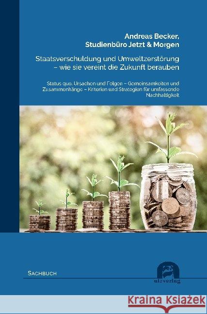 Staatsverschuldung und Umweltzerstörung - wie sie vereint die Zukunft berauben Becker, Andreas; Studienbüro Jetzt & Morgen 9783831684892 Utz Verlag