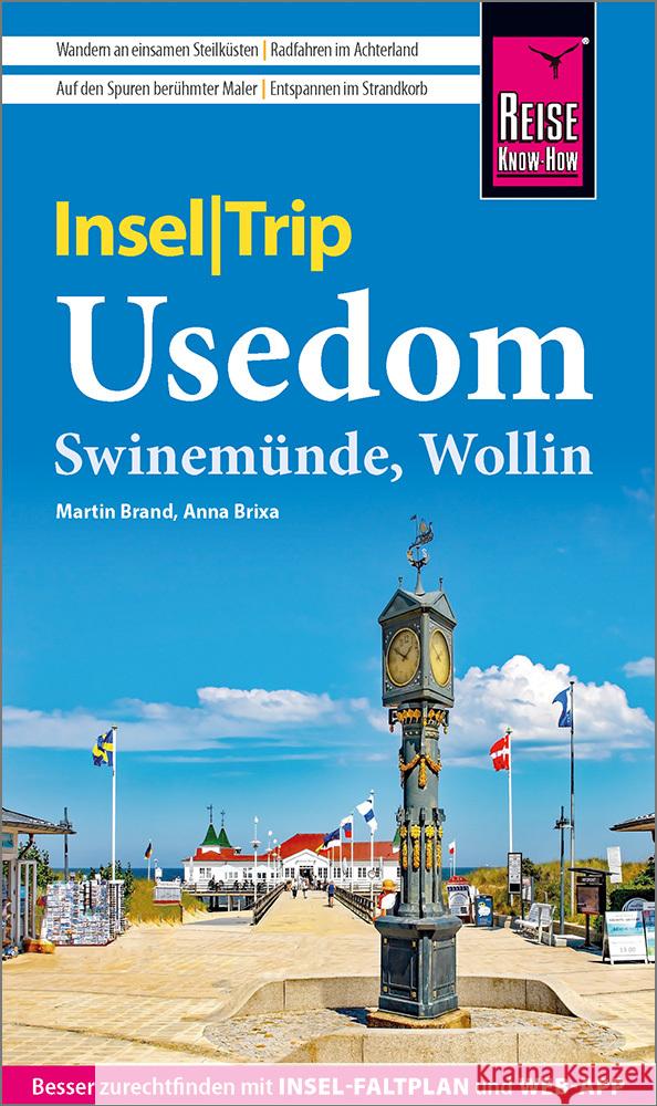 Reise Know-How InselTrip Usedom mit Swinemünde und Wollin Brixa, Anna, Brand, Martin 9783831738014 Reise Know-How Verlag Peter Rump