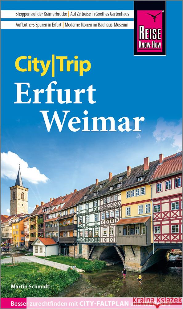 Reise Know-How CityTrip Erfurt und Weimar Schmidt, Martin 9783831739479