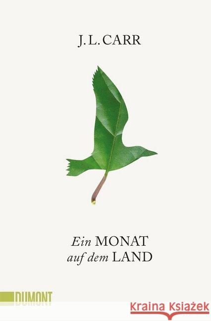 Ein Monat auf dem Land : Roman Carr, J. L.. 9783832164317 DuMont Buchverlag