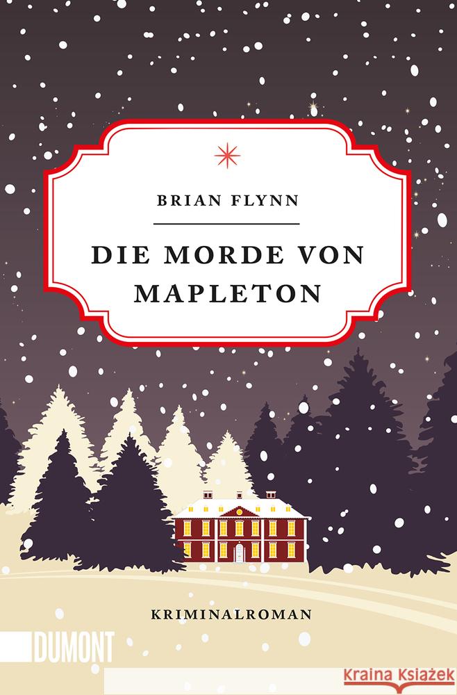 Die Morde von Mapleton Flynn, Brian 9783832165574 DuMont Buchverlag