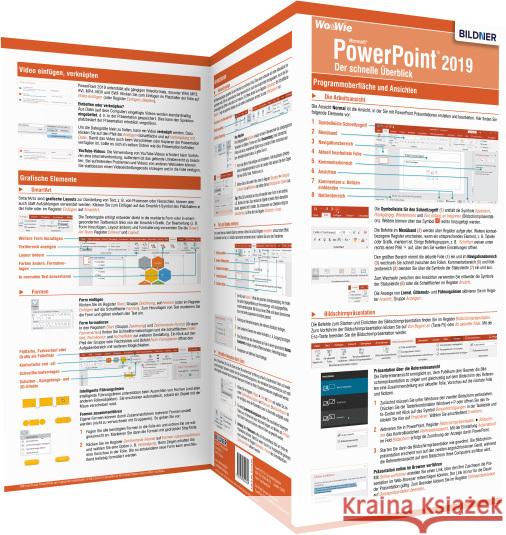 PowerPoint 2019 - der schnelle Überblick Baumeister, Inge 9783832804343