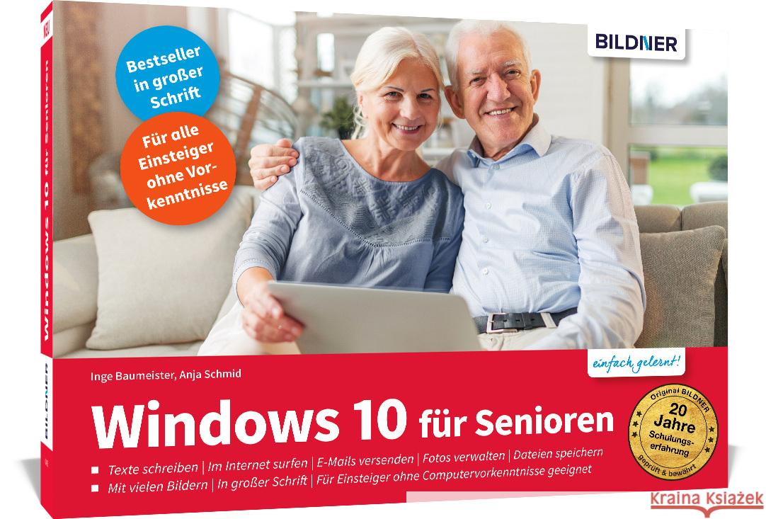 Windows 10 für Senioren - aktualisierte Neuaflage Baumeister, Inge, Schmid, Anja 9783832805395