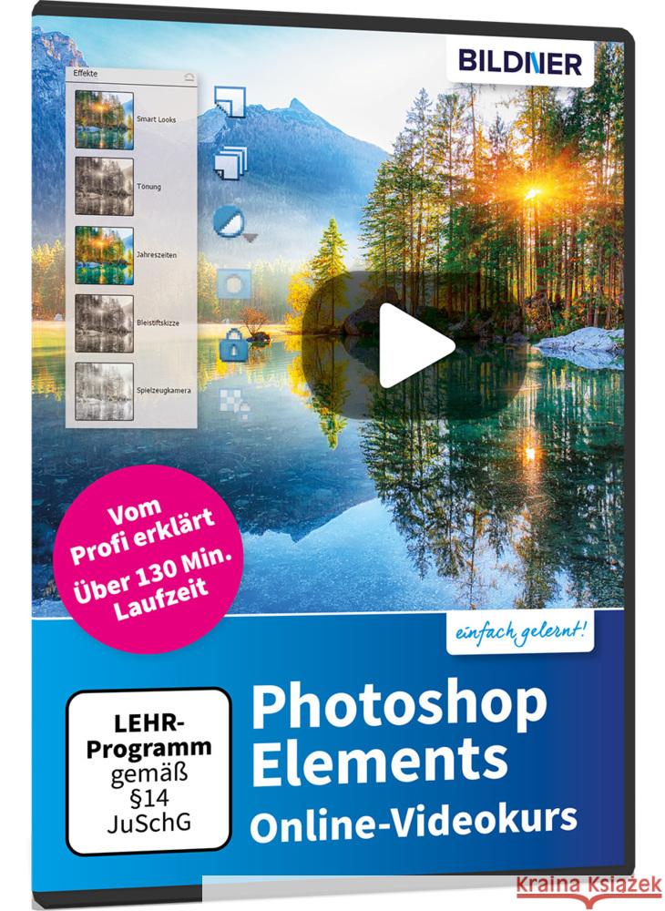 Photoshop Elements Online-Videokurs, m. 1 Beilage Kübler, Aaron 9783832805982 BILDNER Verlag