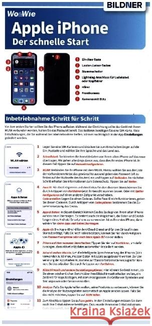Apple iPhone - der leichte Einstieg Schmid, Anja, Eichlseder, Daniela 9783832806118 BILDNER Verlag