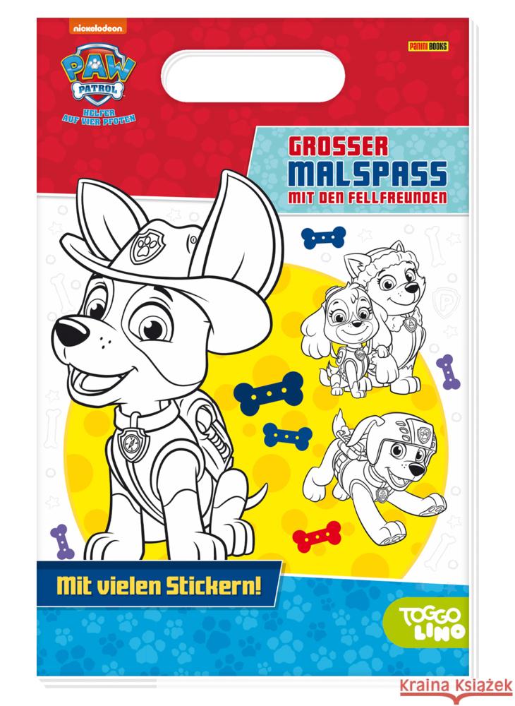 PAW Patrol: Großer Malspaß mit den Fellfreunden Panini 9783833240355