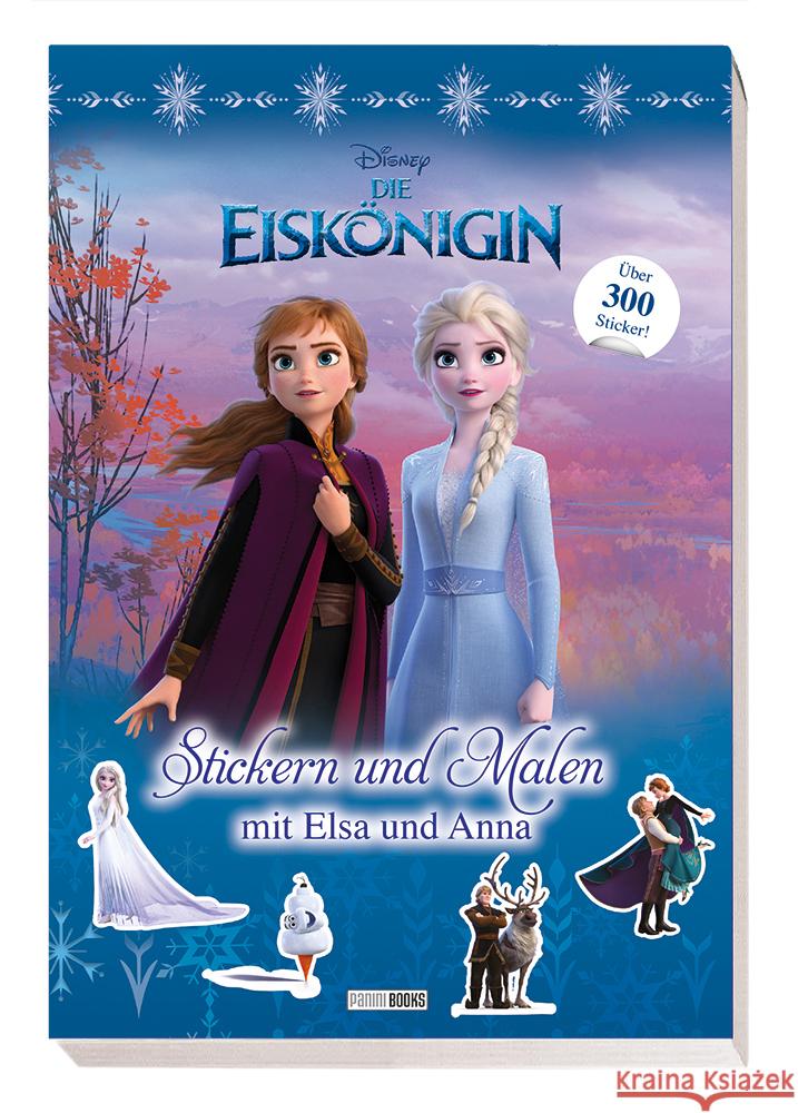 Disney Die Eiskönigin: Stickern und Malen mit Elsa und Anna Panini 9783833240720