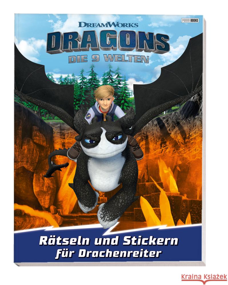 Dragons: Die 9 Welten: Rätseln und Stickern für Drachenreiter Panini 9783833243127