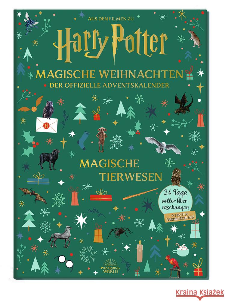 Aus den Filmen zu Harry Potter: Magische Weihnachten - Der offizielle Adventskalender - Magische Tierwesen Panini 9783833243479