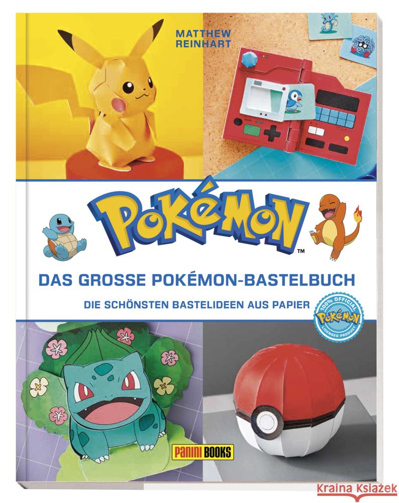 Pokémon: Das große Pokémon-Bastelbuch - Die schönsten Bastelideen aus Papier Reinhart, Matthew, Austin, Kay 9783833243516