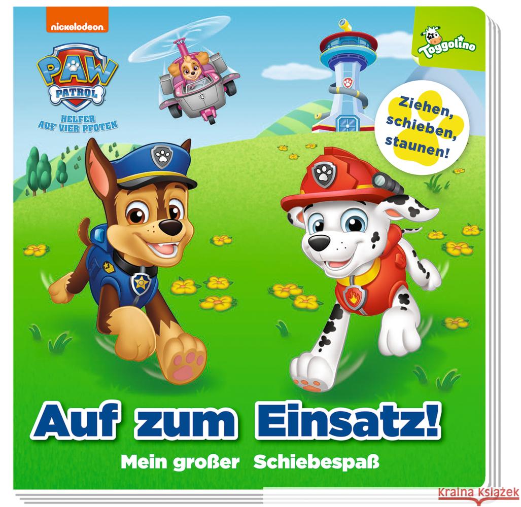 PAW Patrol: Auf zum Einsatz! - Mein großer Schiebespaß Fischer, Maggie, Jackson, Mike 9783833243684