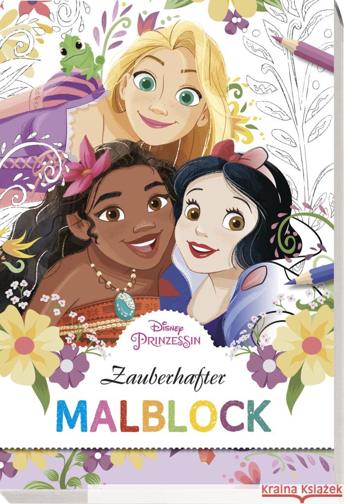 Disney Prinzessin: Zauberhafter Malblock Disney 9783833243783