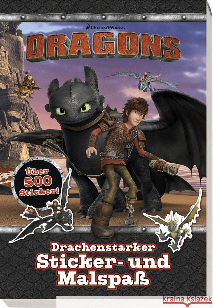Dragons: Drachenstarker Sticker- und Malspaß Panini 9783833243868