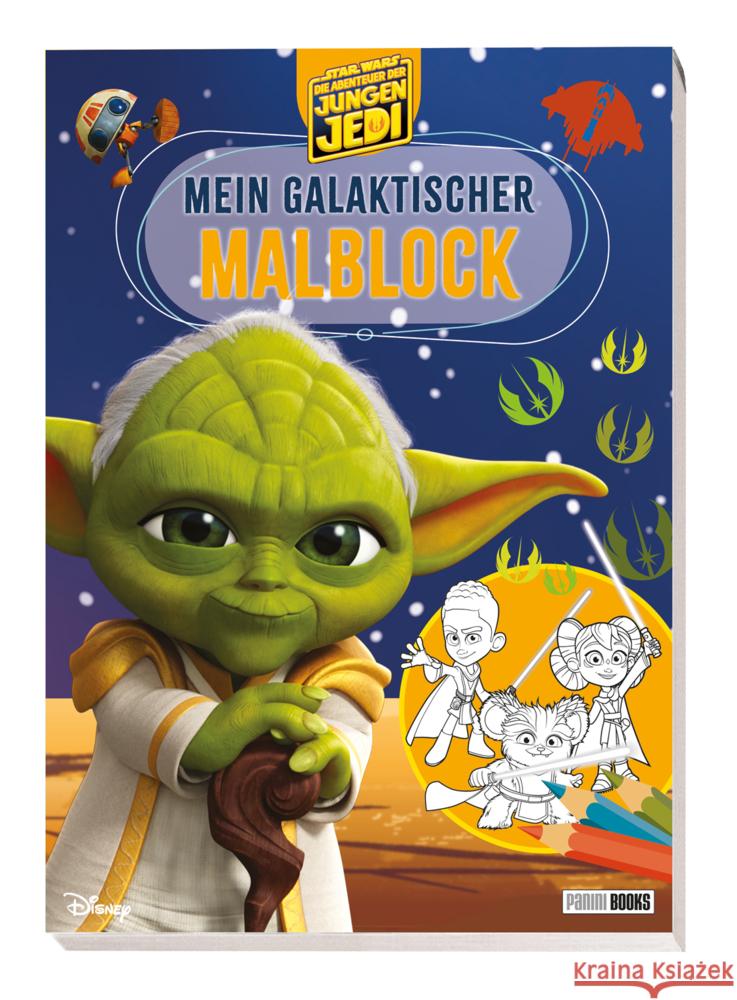 Star Wars: Die Abenteuer der jungen Jedi - Mein galaktischer Malblock Panini 9783833244421