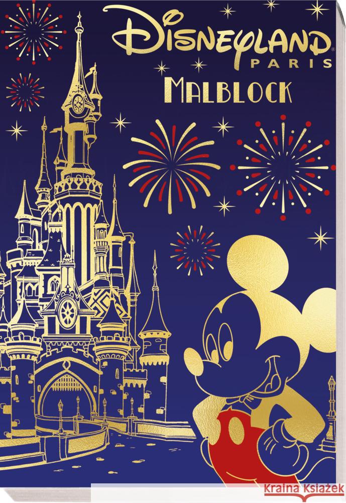 Disney: Disneyland Paris Malblock Disney 9783833245183