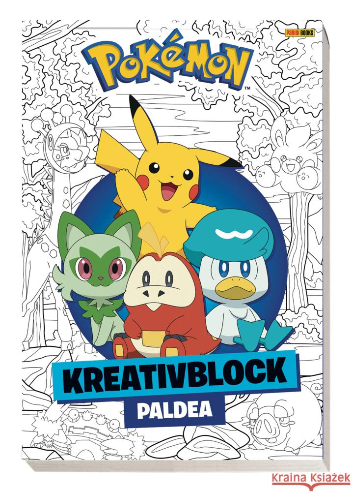 Pokémon: Kreativblock Paldea Pokémon 9783833245299