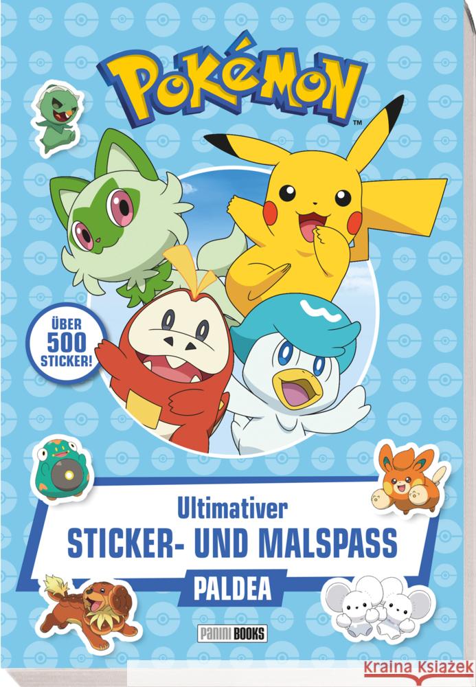 Pokémon: Ultimativer Sticker- und Malspaß Paldea Pokémon 9783833245312