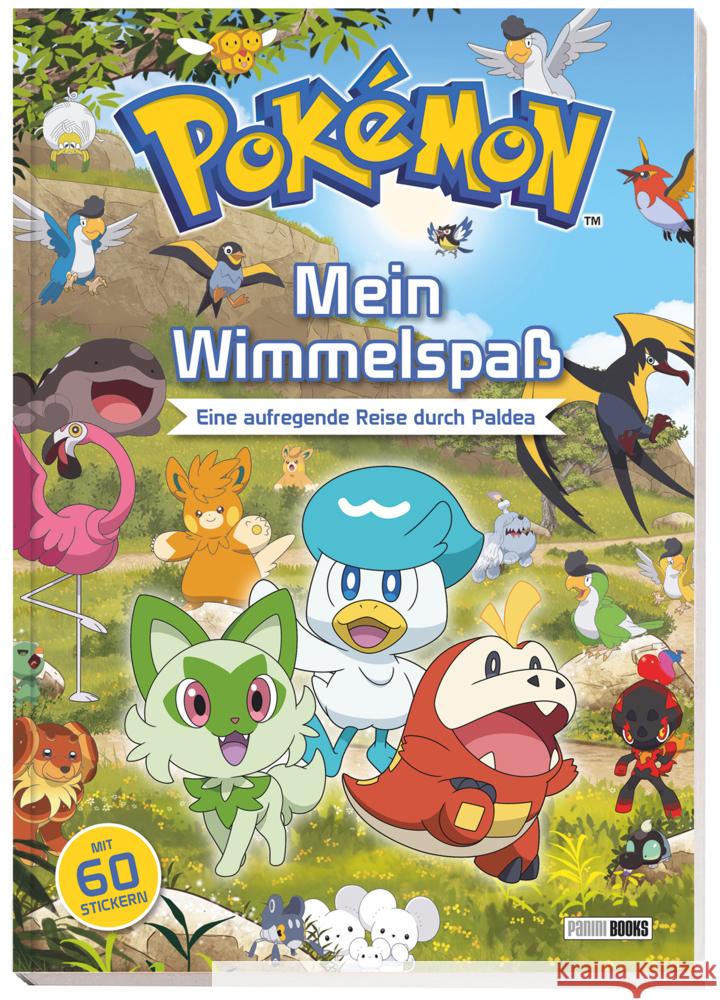 Pokémon: Mein Wimmelspaß - Eine aufregende Reise durch Paldea Pokémon, Weber, Claudia 9783833245862 Panini Books