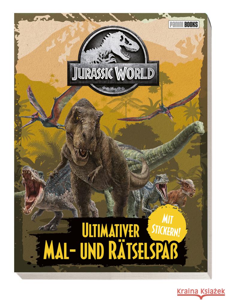 Jurassic World: Ultimativer Mal- und Rätselspaß Panini 9783833245985