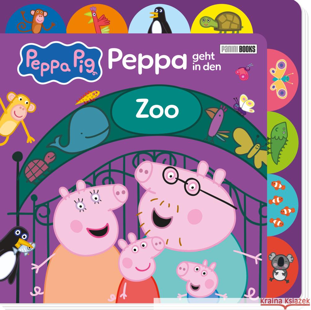 Peppa Pig: Peppa geht in den Zoo Panini 9783833246517