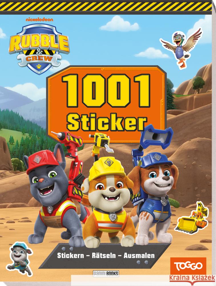 Rubble & Crew: 1001 Sticker: Stickern - Rätseln - Ausmalen Panini 9783833246715