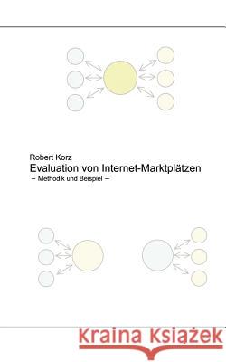 Evaluation von Internet-Marktplätzen: Methodik und Beispiel Robert Korz 9783833401756 Books on Demand