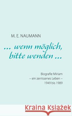 ... wenn möglich, bitte wenden ... Naumann, M. -E 9783833487484 Bod