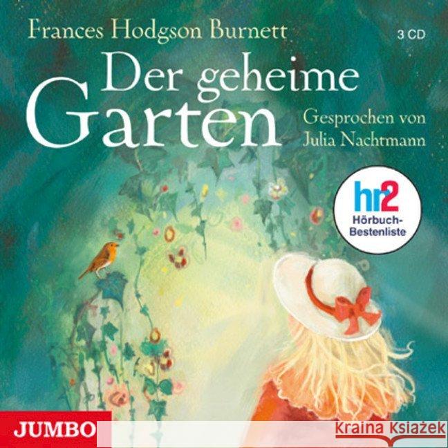 Der geheime Garten, 3 Audio-CDs Burnett, Frances Hodgson 9783833728518 Jumbo Neue Medien