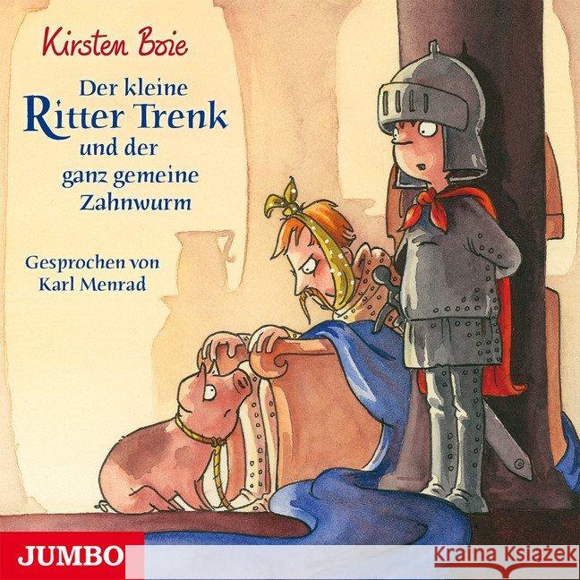 Der kleine Ritter Trenk und der ganz gemeine Zahnwurm, 1 Audio-CD Boie, Kirsten 9783833731457