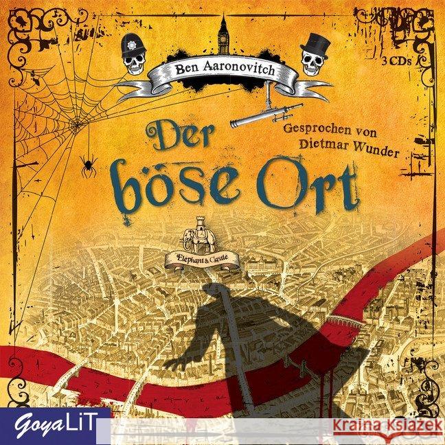 Der böse Ort, 3 Audio-CDs Aaronovitch, Ben 9783833732218 Jumbo Neue Medien