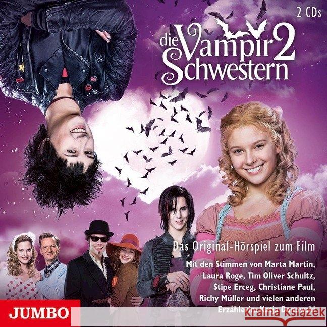 Die Vampirschwestern 2, 2 Audio-CDs : Das Original-Hörspiel zum Film Gehm, Franziska 9783833733130