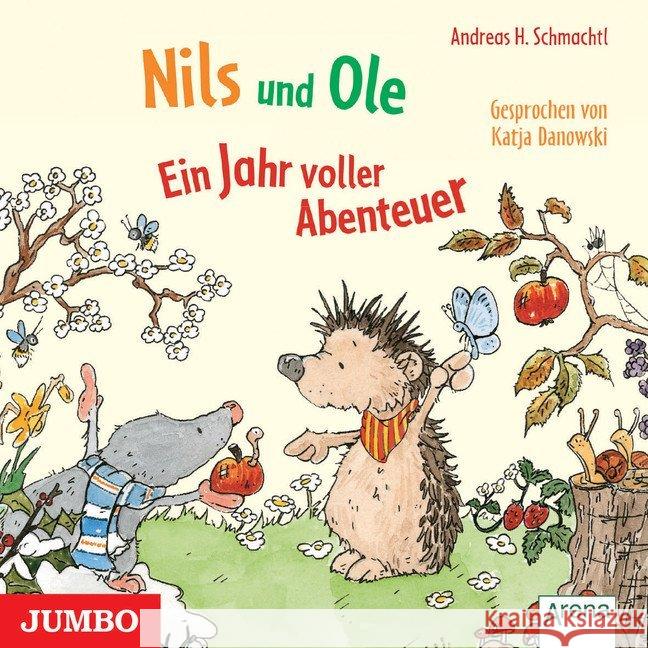 Nils und Ole, 1 Audio-CD : Ein Jahr voller Abenteuer. Lesung Schmachtl, Andreas H. 9783833733505