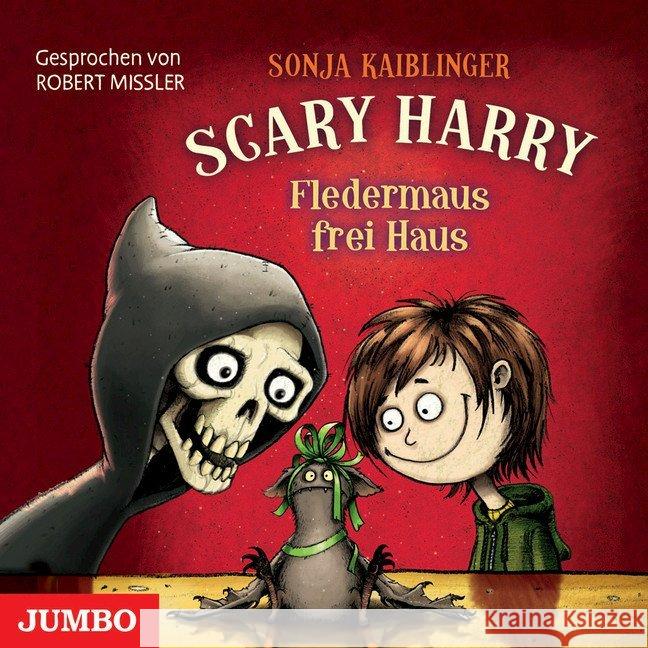 Scary Harry - Fledermaus frei Haus, 1 Audio-CD : Mit Bonus-Track: Scary Bells Kaiblinger, Sonja 9783833733543 Jumbo Neue Medien