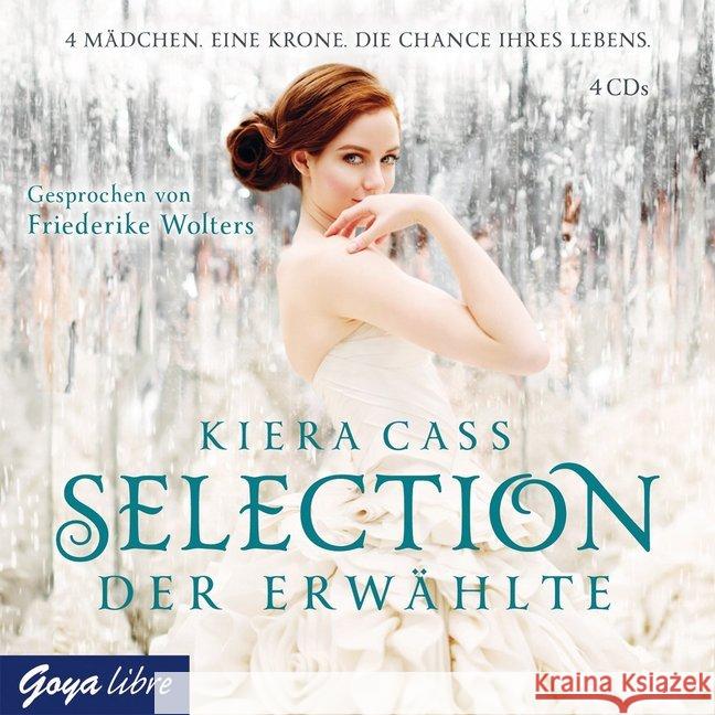 Selection - Der Erwählte, 4 Audio-CDs : Lesung Cass, Kiera 9783833734175 Jumbo Neue Medien